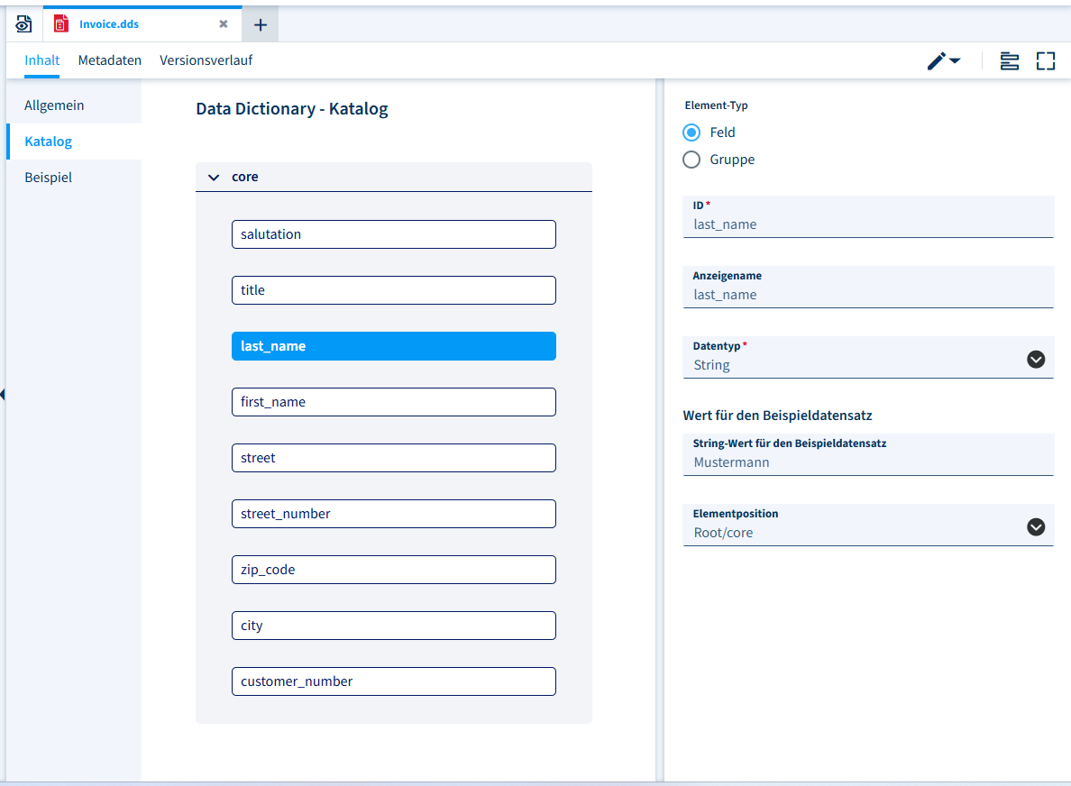 Data Dictionary - von Datenquellen zu Data Mapping